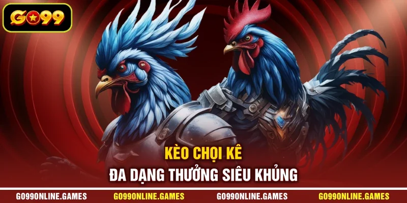 Kèo chọi kê đa dạng thưởng siêu khủng
